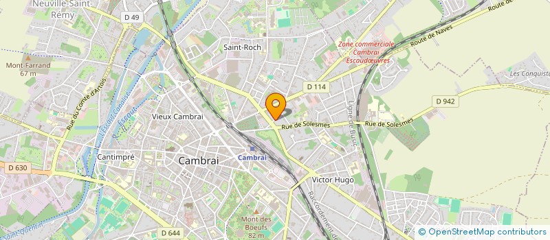 localisation de l'entreprise IL ETAIT UNE FOIS  CAMBRAI