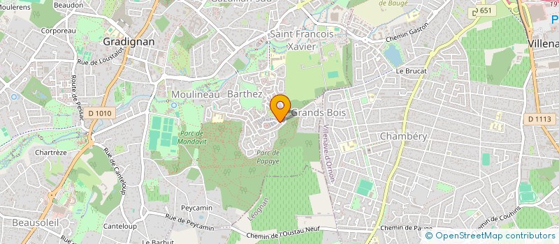 localisation de l'entreprise IL ETAIT UNE FOIS  GRADIGNAN