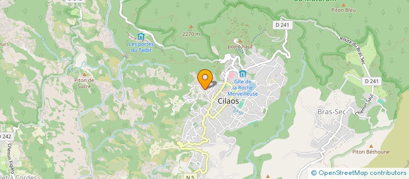 localisation de l'entreprise IL ETAIT UNE FOIS à CILAOS