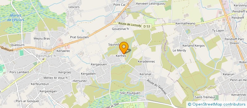 localisation de l'entreprise IL ETAIT UNE FOIS  PENMARCH