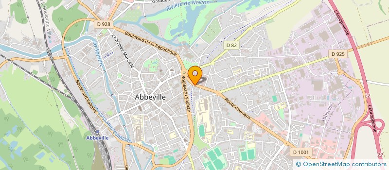 localisation de l'entreprise IL ETAIT UNE FOIS à ABBEVILLE