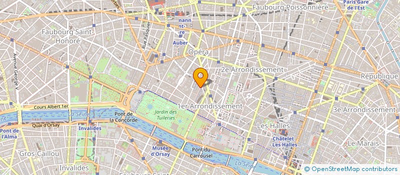localisation de l'entreprise IL ETAIT UNE FOIS AU FORUM à PARIS 01