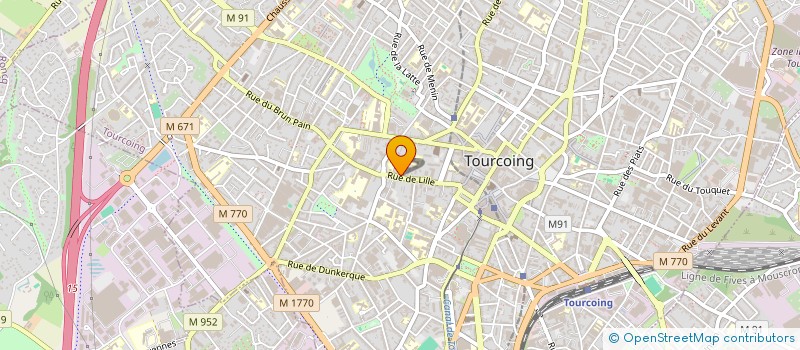 localisation de l'entreprise IL ETAIT UNE FOIS .........AUX PIEDS DE LA LETTRE à TOURCOING
