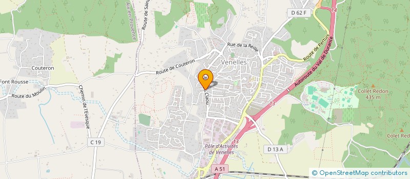 localisation de l'entreprise IL ETAIT UNE FOIS DANS LE SUD  VENELLES