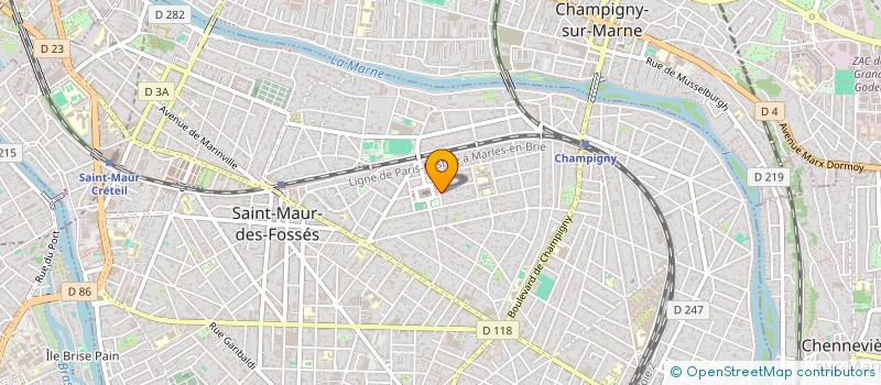 localisation de l'entreprise IL ETAIT UNE FOIS LE PARC DES MARRONNIER à SAINT-MAUR-DES-FOSSES