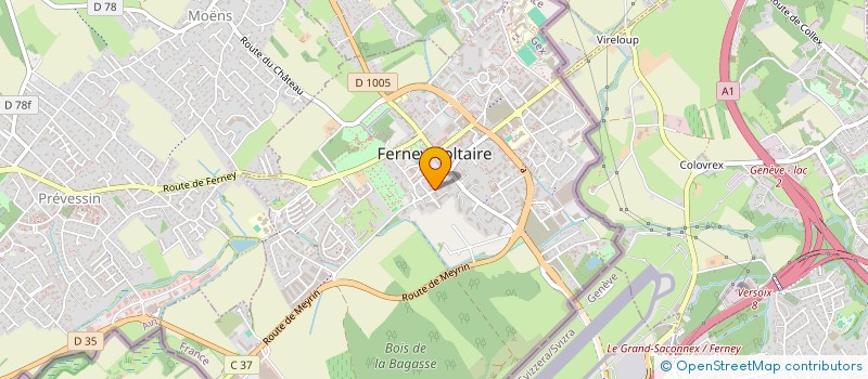 localisation de l'entreprise IL ETAIT UNE FOIS UNE MARIONNETTE à FERNEY-VOLTAIRE