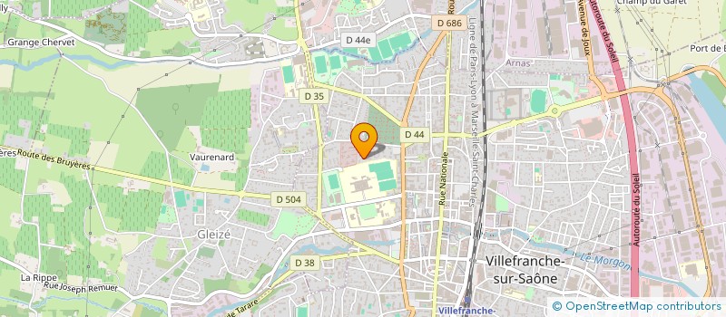localisation de l'entreprise IL ETAIT UNE FOIS UNE RENCONTRE  VILLEFRANCHE-SUR-SAONE