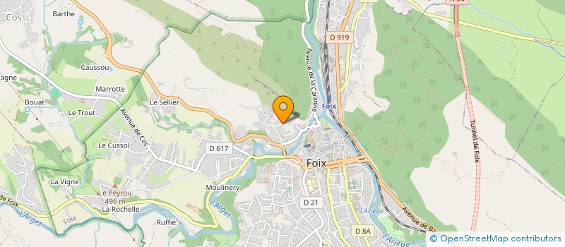 localisation de l'entreprise IL ETAIT UNE FOIX L ARIEGE à FOIX