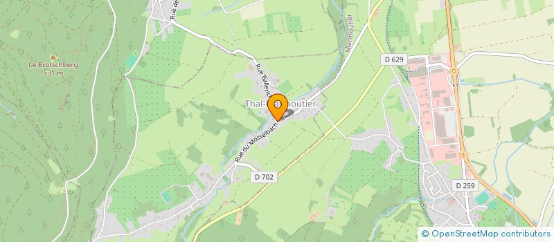 localisation de l'entreprise IL ETAIT UNE PRINCESSE  THAL-MARMOUTIER