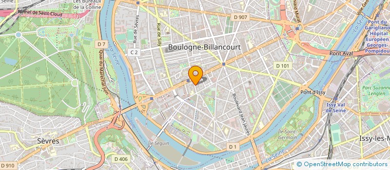 localisation de l'entreprise IL ETAIT UNE VOIE  BOULOGNE-BILLANCOURT