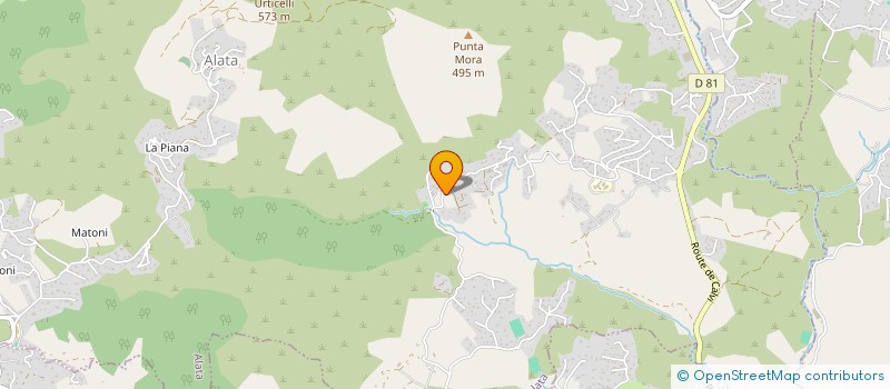 localisation de l'entreprise IL ETAIT UNE VOIX EN CORSE  AJACCIO