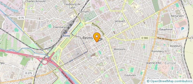 localisation de l'entreprise IL FANANO  REIMS