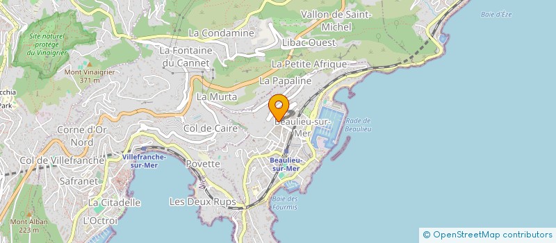 localisation de l'entreprise IL FARO à BEAULIEU-SUR-MER