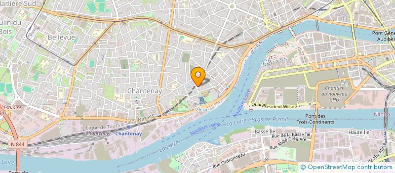 localisation de l'entreprise IL FAUT QUE L'ON RESPIRE - COMMUNICATION à NANTES