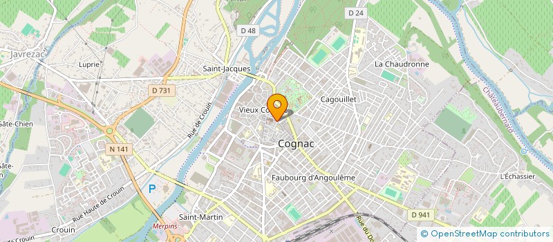 localisation de l'entreprise IL GIGLIO à COGNAC