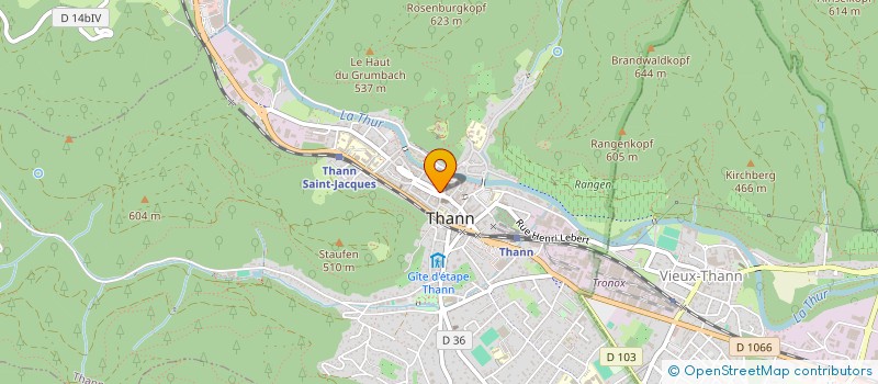 localisation de l'entreprise IL GUBBIO à THANN