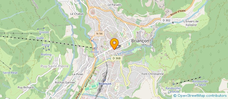 localisation de l'entreprise IL GUSTA PASTA à BRIANCON
