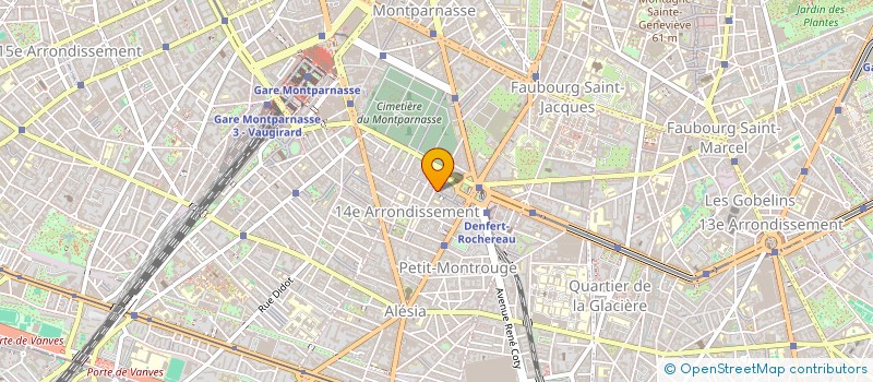 localisation de l'entreprise IL LUPO à PARIS