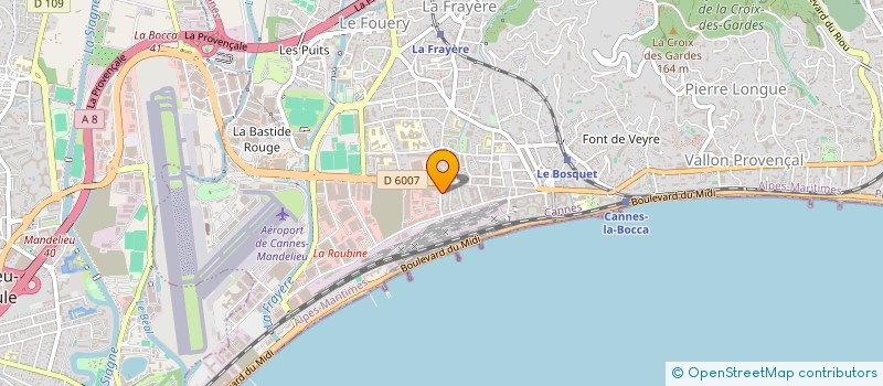 localisation de l'entreprise IL MASTIO à CANNES