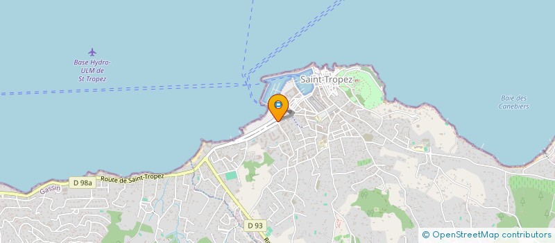 localisation de l'entreprise IL METRO SARL à SAINT-TROPEZ