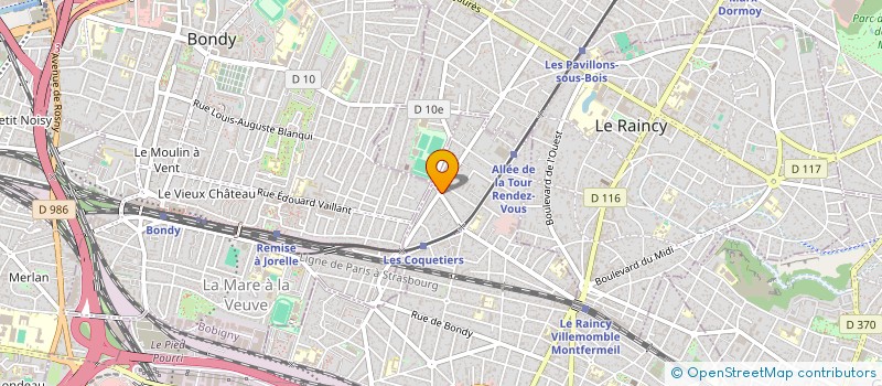 localisation de l'entreprise IL NIDO à VILLEMOMBLE
