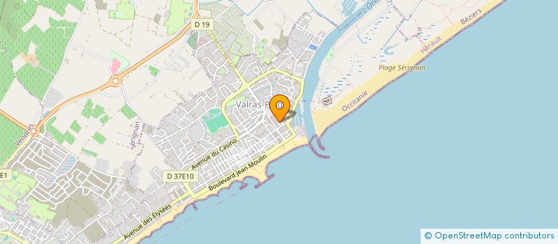 localisation de l'entreprise IL PADRINO  VALRAS-PLAGE