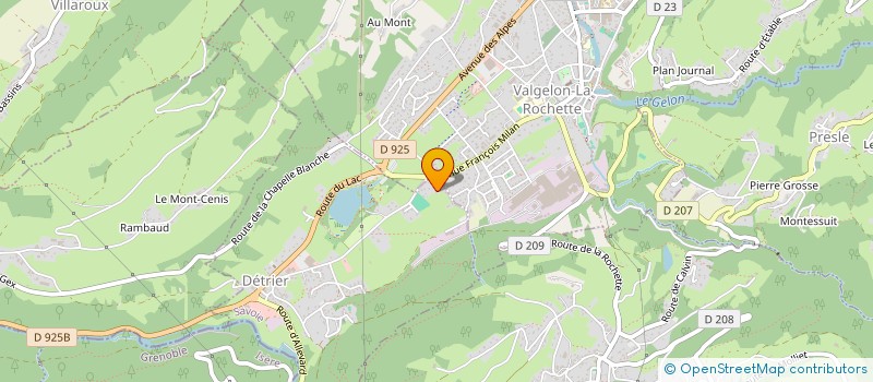 localisation de l'entreprise IL PALAZZO  DETRIER