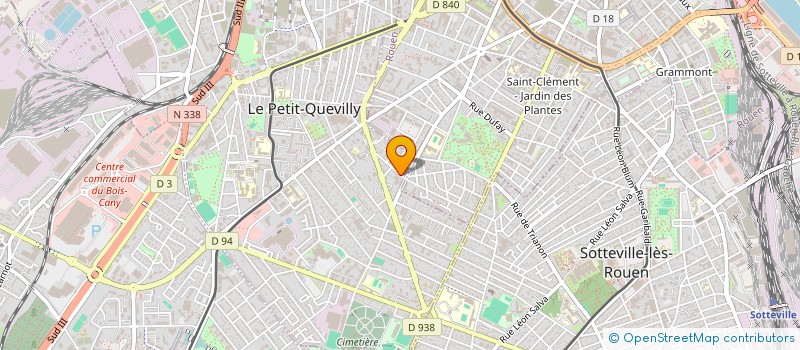 localisation de l'entreprise IL PASTAIO à LE PETIT-QUEVILLY