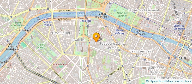 localisation de l'entreprise IL QUIRINALE à PARIS