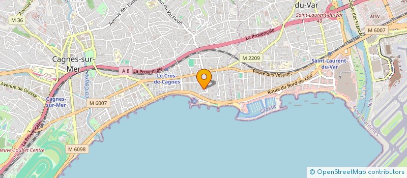 localisation de l'entreprise IL REA à CAGNES SUR MER