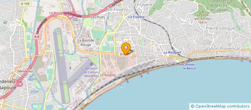 localisation de l'entreprise IL SALOTTO à CANNES