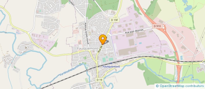 localisation de l'entreprise IL SOLS APPLICATIONS  FAULQUEMONT