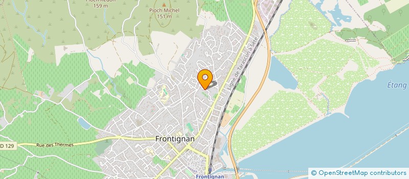 localisation de l'entreprise IL SUFFIT DE PASSER LE PONT à FRONTIGNAN