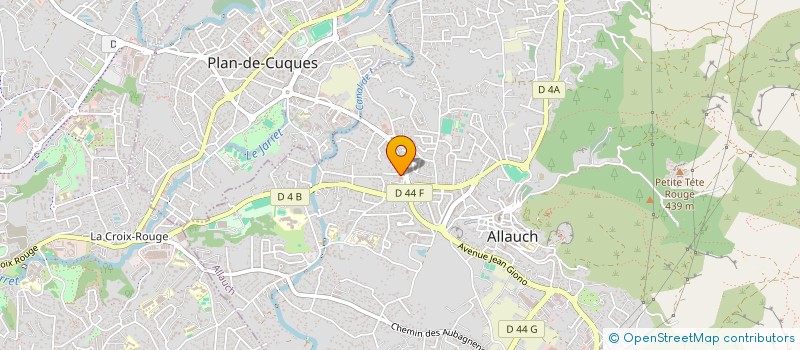 localisation de l'entreprise IL VINO D'ORO  ALLAUCH