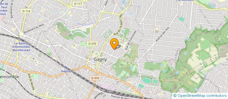 localisation de l'entreprise IL Y A à GAGNY