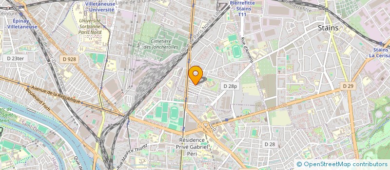 localisation de l'entreprise IL YAN AUTO à PIERREFITTE-SUR-SEINE