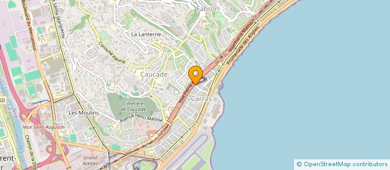 localisation de l'entreprise ILA à NICE