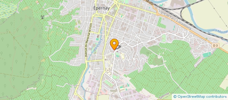 localisation de l'entreprise ILA  REIMS