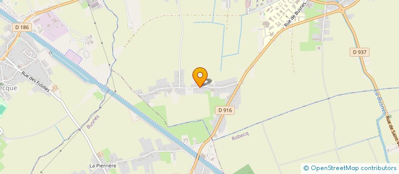 localisation de l'entreprise ILA BOX STOCKAGE  SAINT-VENANT