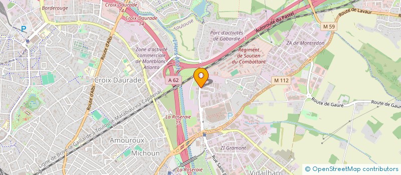 localisation de l'entreprise ILA'HABITAT à TOULOUSE