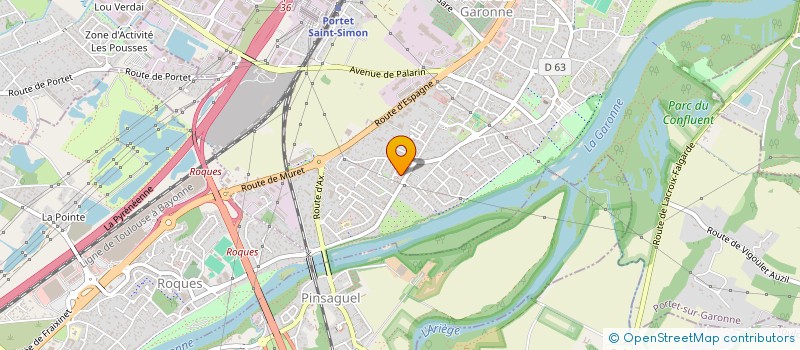 localisation de l'entreprise ILA PEINTURE à PORTET-SUR-GARONNE