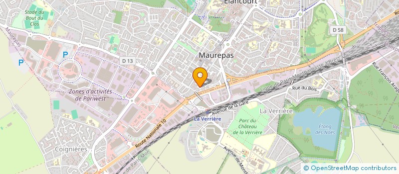 localisation de l'entreprise ILA PRO à COIGNIERES