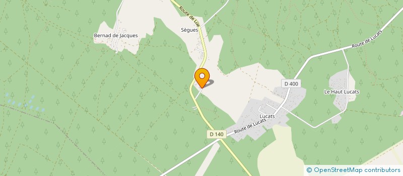 localisation de l'entreprise ILAC  PARENTIS-EN-BORN