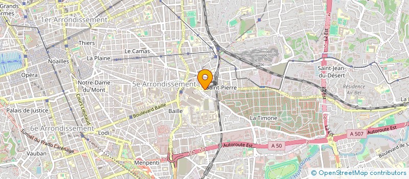 localisation de l'entreprise ILADYS CONSULTING  MARSEILLE