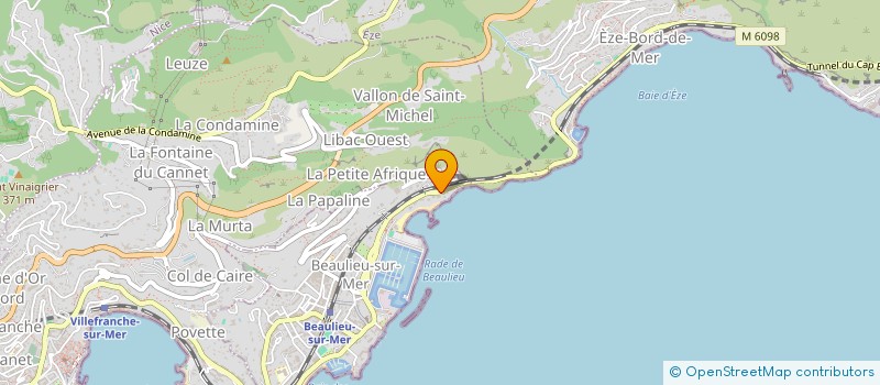 localisation de l'entreprise ILALBA à BEAULIEU-SUR-MER