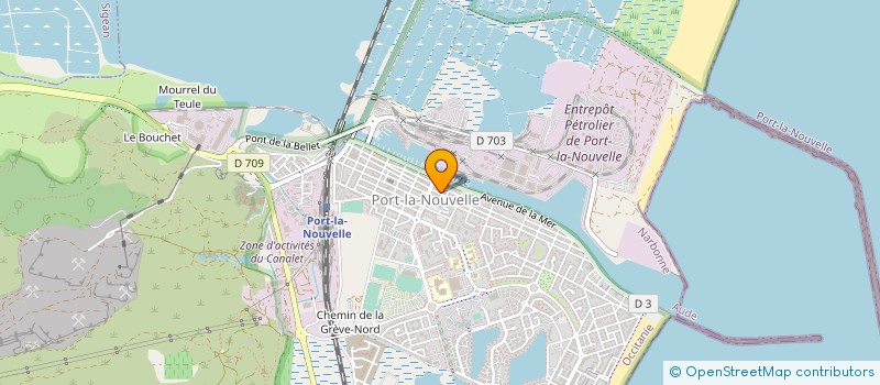 localisation de l'entreprise ILALOISE  PORT-LA-NOUVELLE