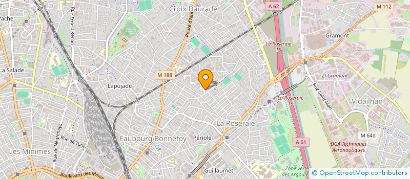 localisation de l'entreprise ILAM à TOULOUSE