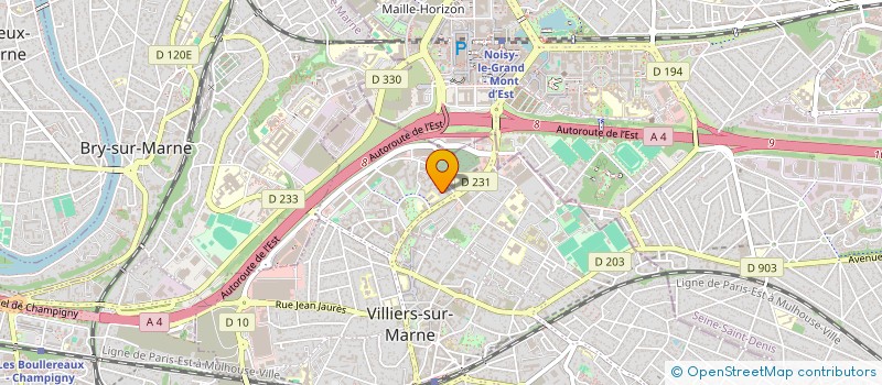 localisation de l'entreprise ILAM CONSULTING  VILLIERS-SUR-MARNE