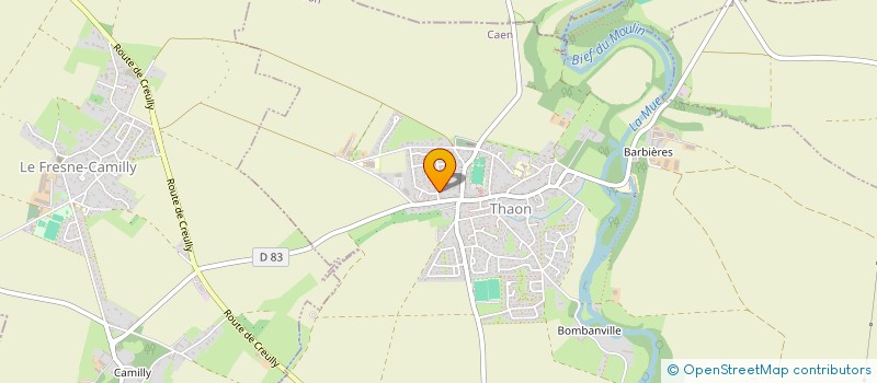 localisation de l'entreprise ILAN  THAON