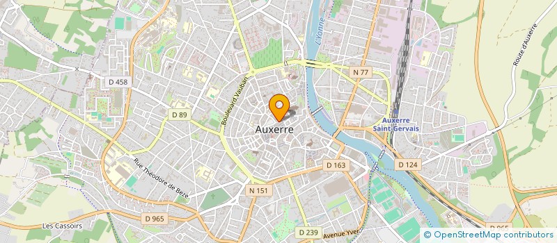 localisation de l'entreprise ILAN CUIRS à AUXERRE